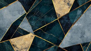 几何拼贴大理石纹理背景