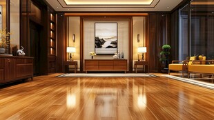 中式豪华客厅室内空间展示