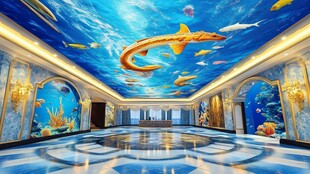 梦幻海底主题豪华大厅