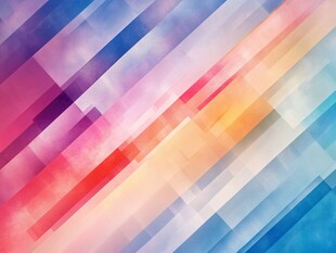 多彩渐变几何线条背景图