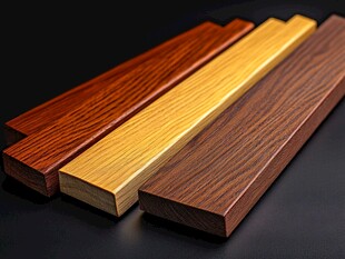 多样实木条展示