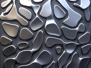 金属质感不规则纹理图案