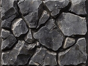粗糙石块墙面纹理