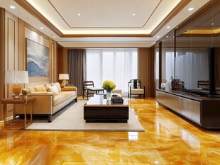 豪华现代风客厅室内设计