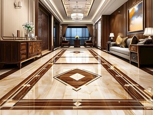 豪华大气的客厅走廊设计