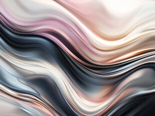 流动渐变波纹抽象背景图