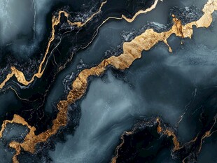 黑金大理石纹理艺术背景