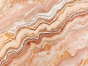 粉橘色大理石纹理图案