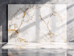 白色大理石纹理展示背景