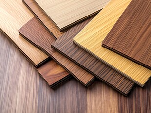 多样木纹板材展示