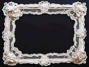 蕾丝花边装饰相框