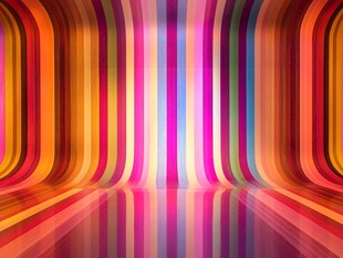 绚丽多彩条纹背景空间