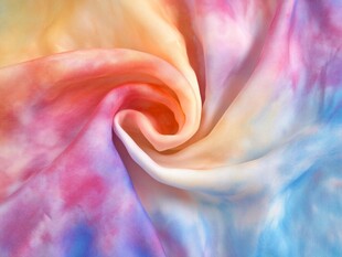 绚丽多彩扎染布料纹理