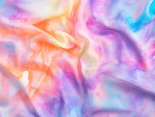 梦幻炫彩流动纹理背景图