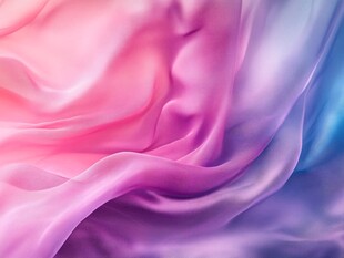 梦幻渐变彩色丝绸纹理