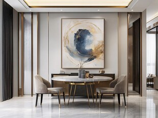 现代简约风餐厅优雅景致
