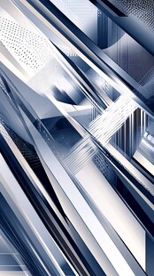 科技风几何抽象线条背景
