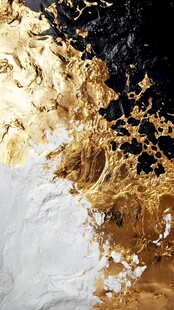 金黑白三色艺术纹理图案