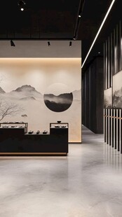 中式雅致展厅空间设计