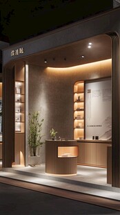 现代简约风眼镜店展示