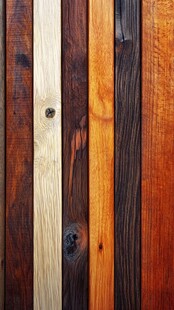 多彩拼接木板纹理特写