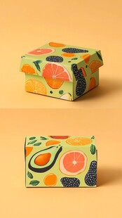 水果图案精美礼品包装盒