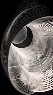 抽象螺旋艺术图案