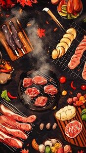美味烤肉食材大集合