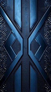 科技风金属质感几何背景