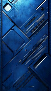 蓝色科幻风机械面板背景