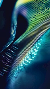 梦幻科技感织物纹理图案