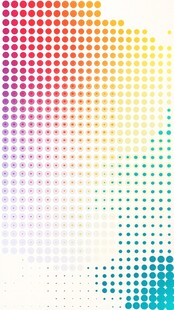 多彩渐变点状背景图案