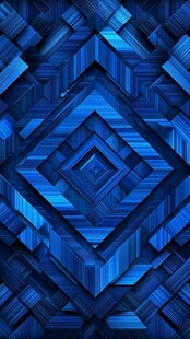 蓝色几何立体渐变背景图