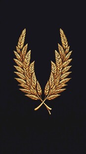 金色麦穗徽章