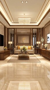 中式典雅客厅室内设计效果图
