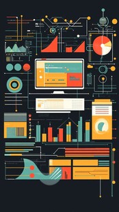 科技感十足的数据分析场景