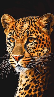 猎豹肖像 尽显野性魅力