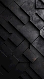 黑色几何拼接质感背景