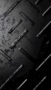 黑色菱纹金属质感背景图