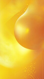 金色炫光抽象球体背景图