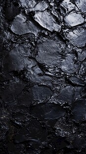 黑色裂纹质感岩石纹理