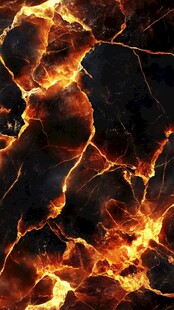 熔岩裂纹纹理 炽热视觉冲击