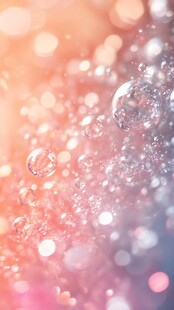 梦幻气泡背景图