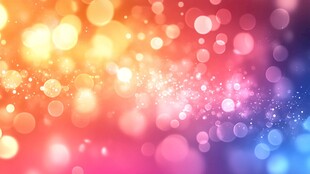 梦幻炫彩光斑背景图