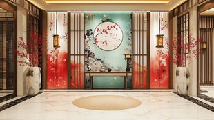 中式典雅大厅 古韵十足