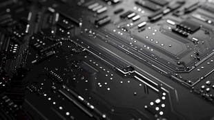 科技感十足的集成电路板