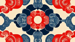 中式传统花纹图案设计