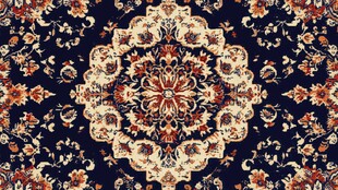 复古精美花纹地毯图案