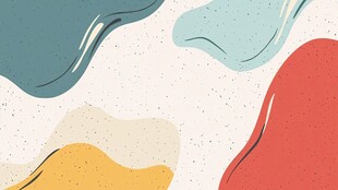 多彩流体形状抽象背景图