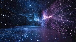 梦幻星空粒子特效场景